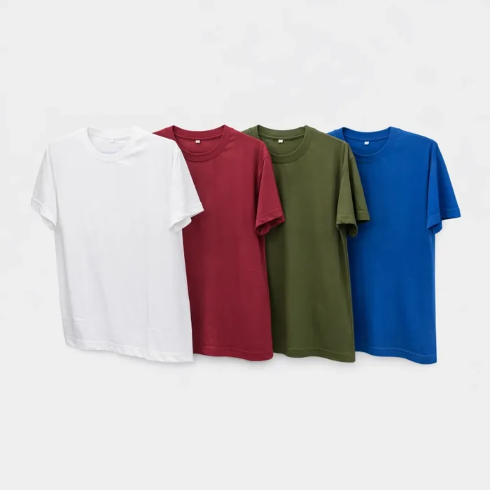 Crew Neck T-Shirts – Pack of 4