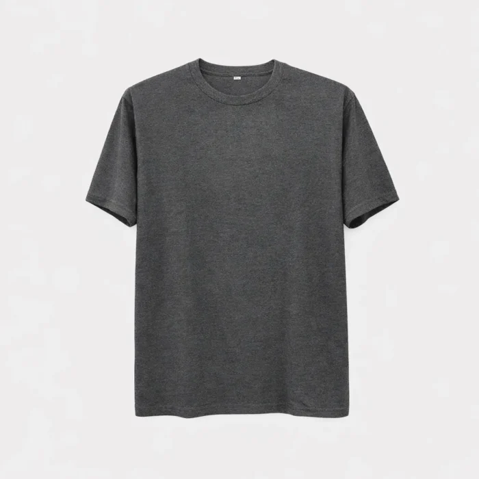 Men’s Charcoal Grey Classic Crew Neck T-Shirt