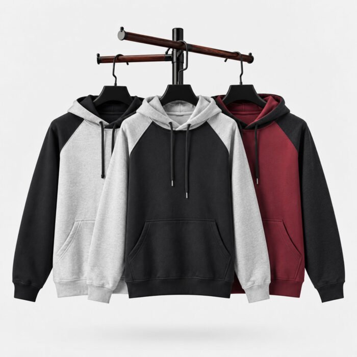 Pack of 3 - Ash Hoodie