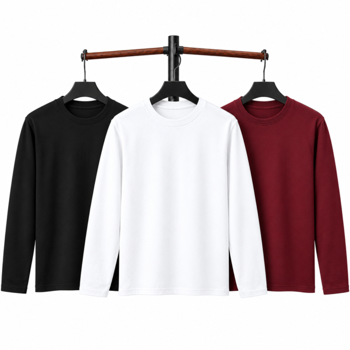 Pack of 3 Full Sleeve